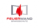 Zeichen, Zeichnung, Feuer, Brandschutz, Consulting, Logo