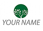 , komedizin, rzte, Zweifarbig, Kugel, Kreis und Baum, Arztpraxis, Logo