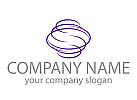, kologisch, Viele Kreise, Ellipsen zusammen Logo