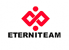 , Unendlich Logo, Unendlichkeit Logo, Mensch Logo