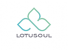 , Natur Logo, Yoga Logo, Wellness Logo, Lotusblume Logo, Arztpraxis Logo