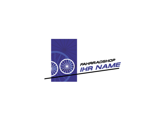 Fahrrder - Logo fr Fahrradshop