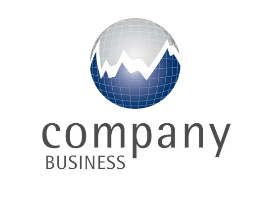 Finance Logo, Logo fr Finanzmakler oder Steuerberater