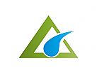 Tropfen, Dreieck, Logo