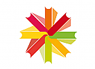 Kreiisfrmiges Logo fr Buchhandel, Online-Buchhandel und Bchereien