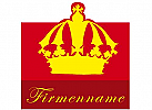 Gelbe Krone auf rotem Grund, Logo