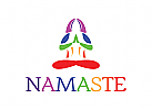 NAMASTE Yoga Logo