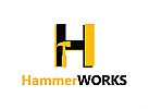 Hammer, Buchstabe H, Arbeit, Gerte, Maschinen