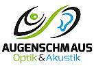 Optik und Akustik-Logo, Auge und Ohr