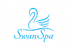 Logo, Schwan, Wellness, Kosmetik, Wasser, Pflege