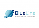 Transport, Logistik, Transport, Welt, blau, kugel, erde, Schiff, Bahn, Flugzeug, LKW, Logo