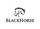 Pferd, Pferdefarm, ranch, Hippodrom, Tierarzt, Macht, Mhne, schwarzes, stallion, Logo