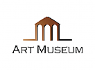 Museum, Kunst, Wissenschaft, Schule, Gebude, Wissen, Logo