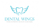 Zahn, Zahnarzt, Flgel, Engel, Logo
