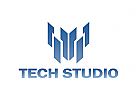 Logo, Technologie, Bau, Beton