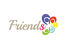 logo Freunde, Kinder, spielen