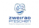 Logo mit Fahrrad, Bike im Wappen