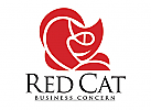 Rote Katze Logo