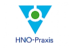 Zentriertes Dreieck HNO Logo