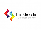 Logo Medien, Link, Dreieck, Kommunikation