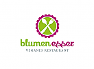 Logo fr veganes Restaurant, Catering, Imbiss,