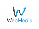 Medien Logo, Pfeil, Erfolg, Design, Welle