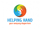Hand Logo, Beratung, Menschen, Hilfe, Pflege, Kinder