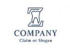 Modernes Logo, Zahnarzt, Zahnmedizin, Dental, Dentallabor, Buchstabe Z