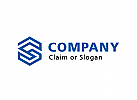 Modernes Logo, Buchstabenkombination GS oder SG