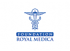 Medizin Logo, krone, kniglich, Apotheke, Arzt