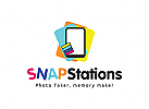 Snap, Kamera, Foto, selbst, Handy Logo