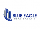 Adler Logo, Immobilien, blau, Architektur, Inspektion