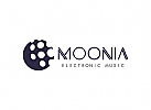 Mond Logo, Musik, Produktion, Medien, Technologie