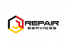 Schraubenschlssel  Logo, Reparatur Logo, Mechaniker Logo