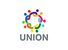 Menschen Logo, Gruppe, Verein, Organisation, Kinder, Sozial