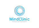 Psychotherapie Logo, Geist Logo, Klinik, Arzt, Psychoanalyse Logo