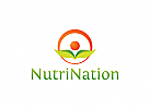 Bio-Produkt Logo, natur logo, blatt logo, Landwirtschaft logo, kologie