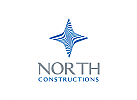 Nord Logo, Stern Logo, Norden Logo, Arktis, Eis Logo