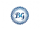 Logo Musterkreis mit Initialen B und G