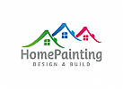Maler Logo, Farbe Logo, Malerei Logo, Bau Logo