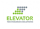 Aufzug Logo, Technologie Logo, Punkt Logo