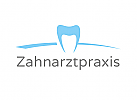 Logo, Zahnarztpraxis, Zahn, Bogen