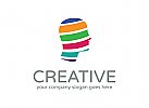 Kreativ Logo, Gehirn Logo