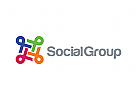 Menschen Logo, Gruppen Logo, Kinder Logo, Sozial Logo, Schule Logo