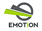 Abstraktes E Logo