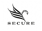 Zeichen, Signet, Logo, Adler, Falke, Security, Sicherheitsdienst