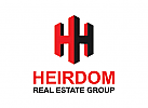 Buchstaben H Logo, Makler Logo, Immobilien Logo, Haus Logo