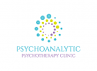 Psychoanalytik Logo, Psychotherapie Logo, Kreis Logo, Psychologie Logo