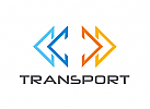 Zeichen, Signet, Logo, Abstrakt, Logistik, Transport, Pfeil, Dreieck