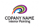 Farbe Logo, Malerei Logo